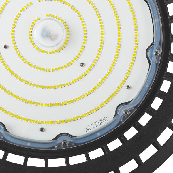 Campana LED 200W 36.000Lm 6000ºK Osram IP65 Regulable 0-10V 100.000H