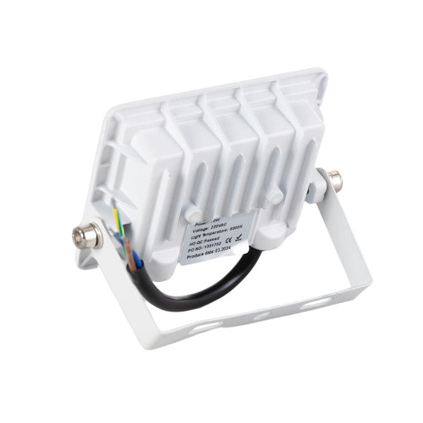 Foco Proyector LED 10W 800Lm 6000ºK IP66 Regulable 60,000H Acabado Blanco