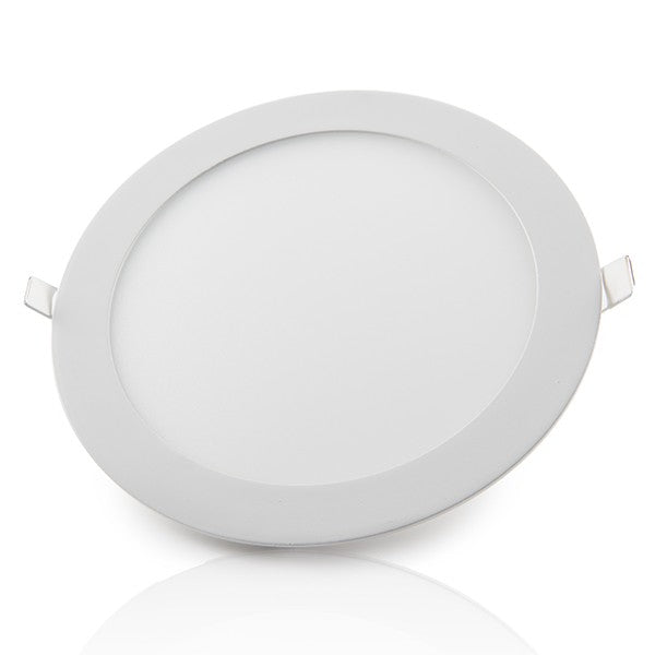 Pack 2 Placas LED 18W 1800Lm 6000ºK Circular 40.000H