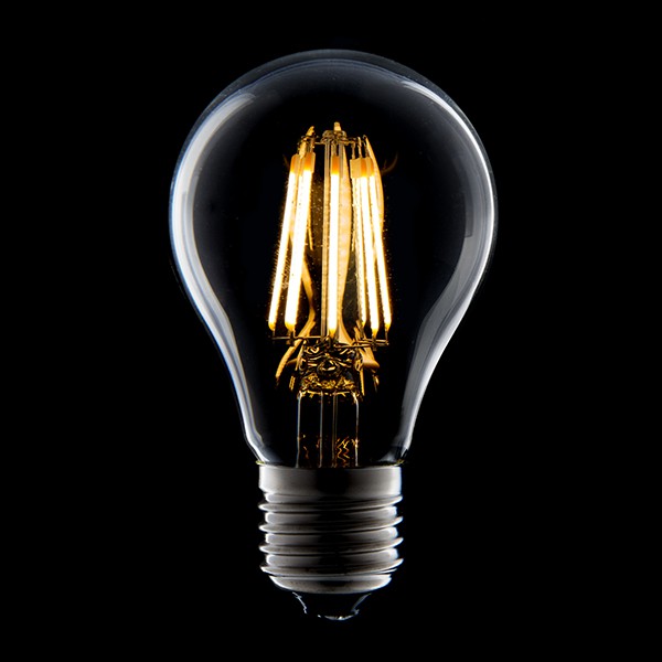 Bombilla LED E27 8W 547Lm 2000ºK Filamento 40.000H [HO-J27DH68-WW]