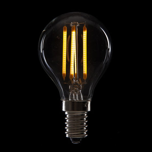 Bombilla LED E14 4W 288Lm 2000ºK Filamento G45 40.000H [WO-LF-G45-E14-4W-WW]