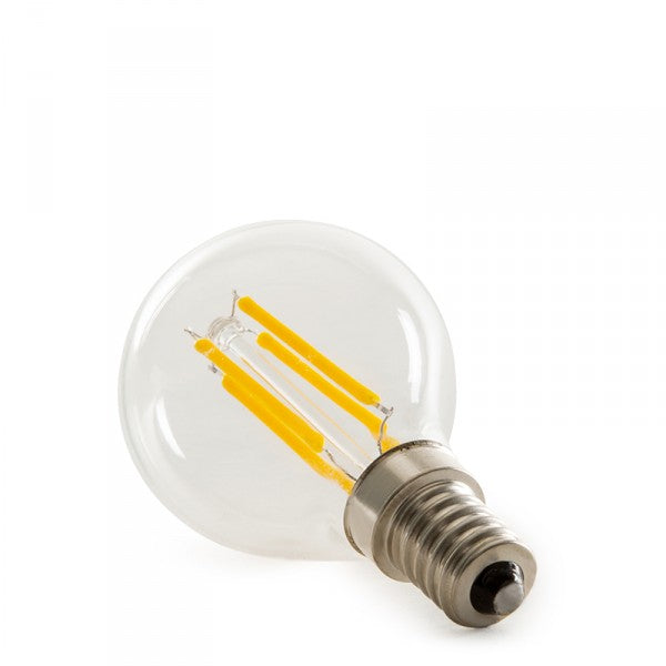 Bombilla LED E14 4W 288Lm 2000ºK Filamento G45 40.000H [WO-LF-G45-E14-4W-WW]