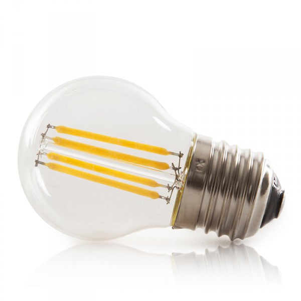 Bombilla LED E27 4W 288Lm 2000ºK Filamento G45 40.000H [HO-LF-G45-E27-4W-WW]