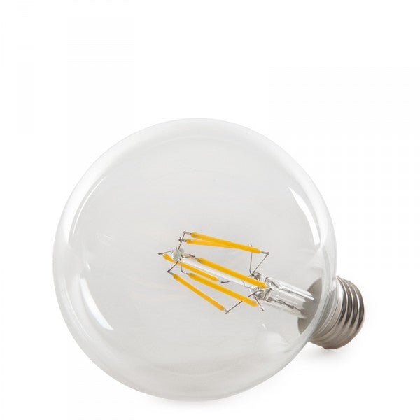 Bombilla LED E27 6W 432Lm 2000ºK Filamento G95 40.000H [HO-LF-G95-E27-6W-WW]