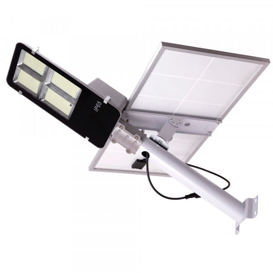 Farola LED Solar-Control Remoto- Dimable- Panel: 6V 300W Batería: 3,2V 30000MaH [HO-FAR-SOL-300W-CW]