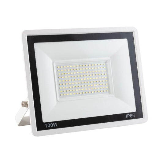 Foco Proyector LED 100W 8.000Lm 6000ºK IP66 Regulable 60,000H Acabado Blanco