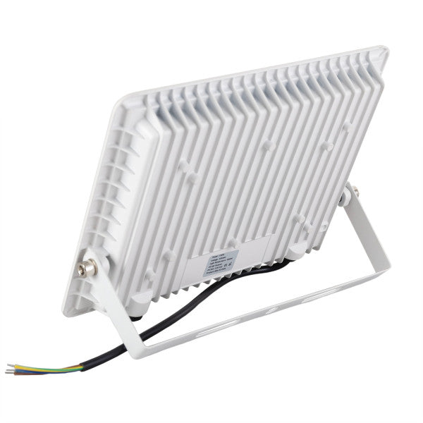 Foco Proyector LED 100W 8.000Lm 6000ºK IP66 Regulable 60,000H Acabado Blanco