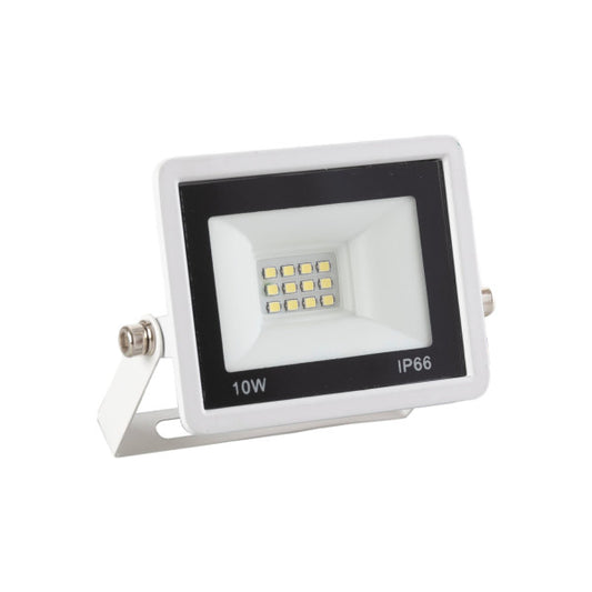 Foco Proyector LED 10W 800Lm 6000ºK IP66 Regulable 60,000H Acabado Blanco