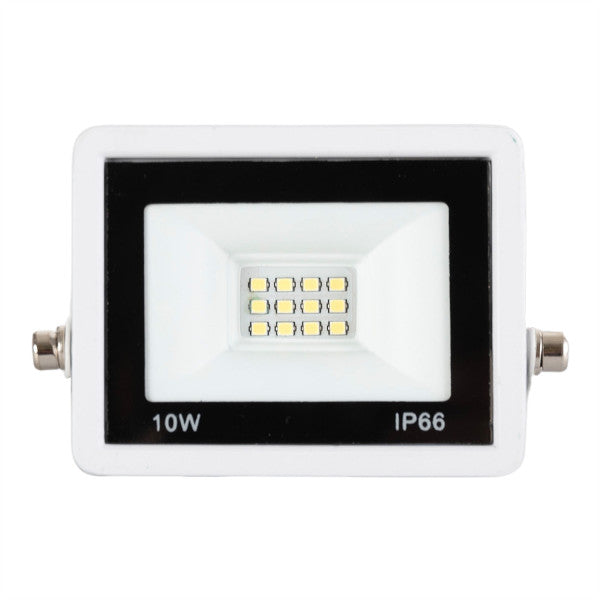 Foco Proyector LED 10W 800Lm 6000ºK IP66 Regulable 60,000H Acabado Blanco